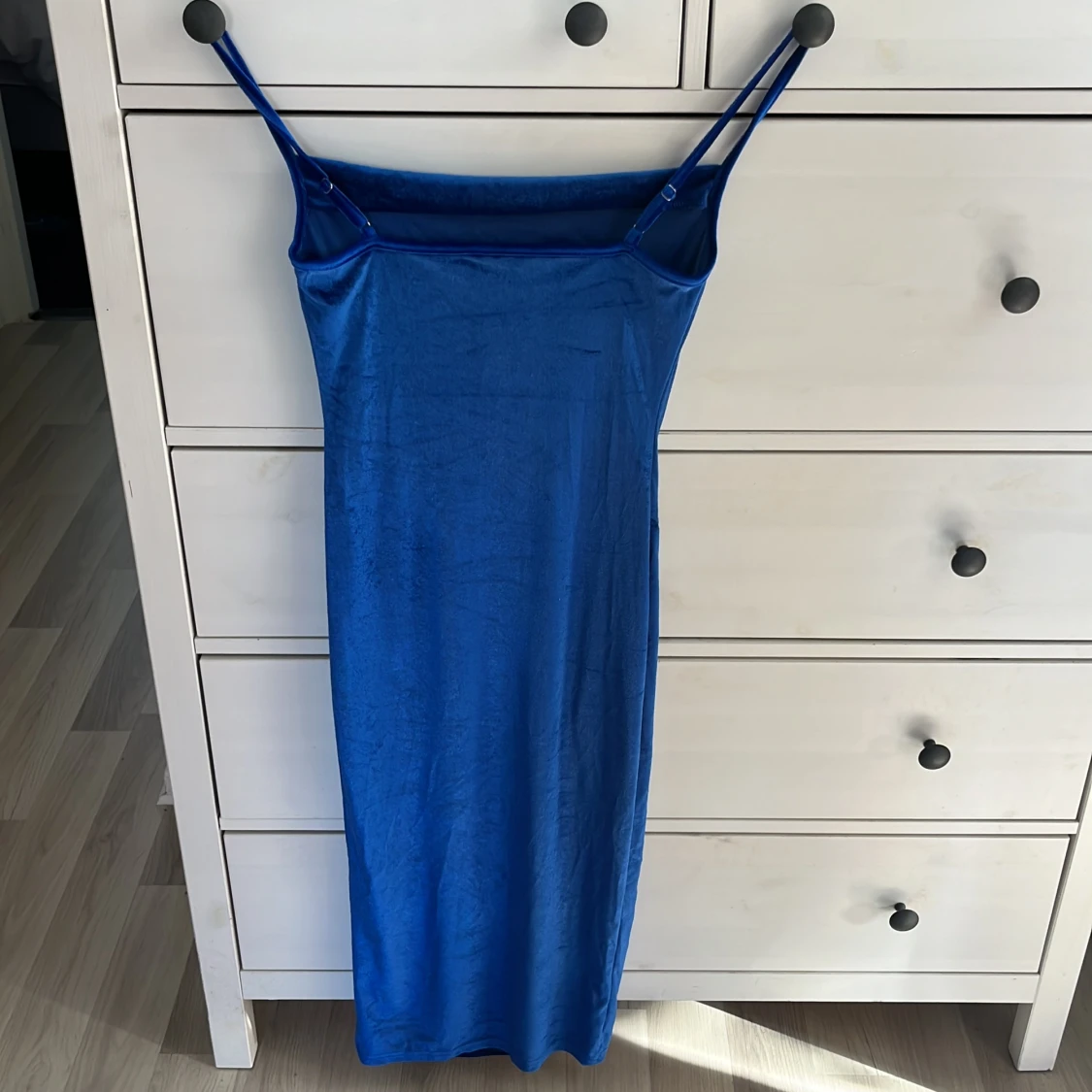 Velour klänning - 90