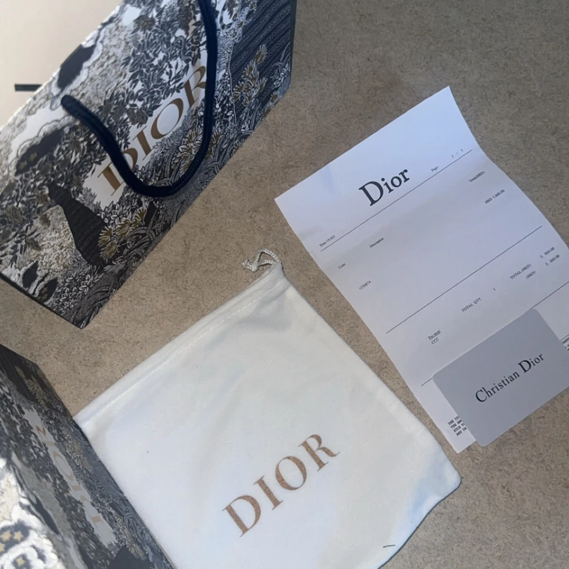 Christian Dior bälte  - 93