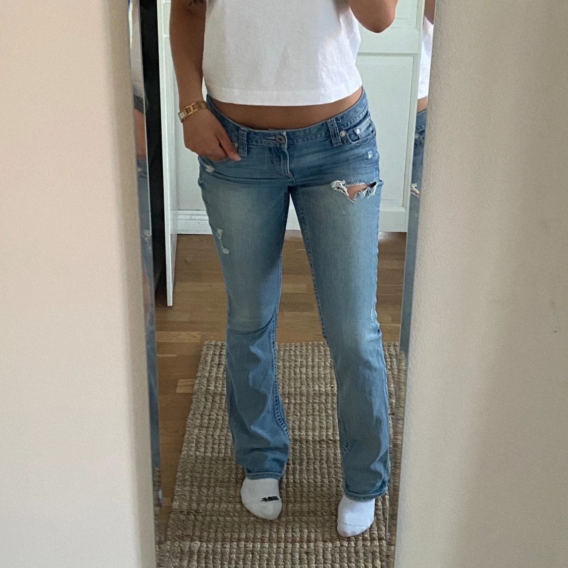 Utsvängda jeans - 90