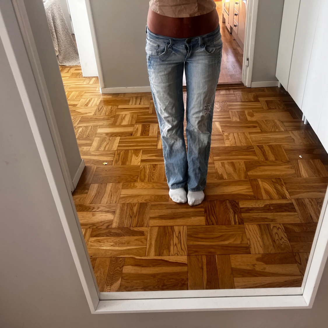 Lågmidjade jeans - 90