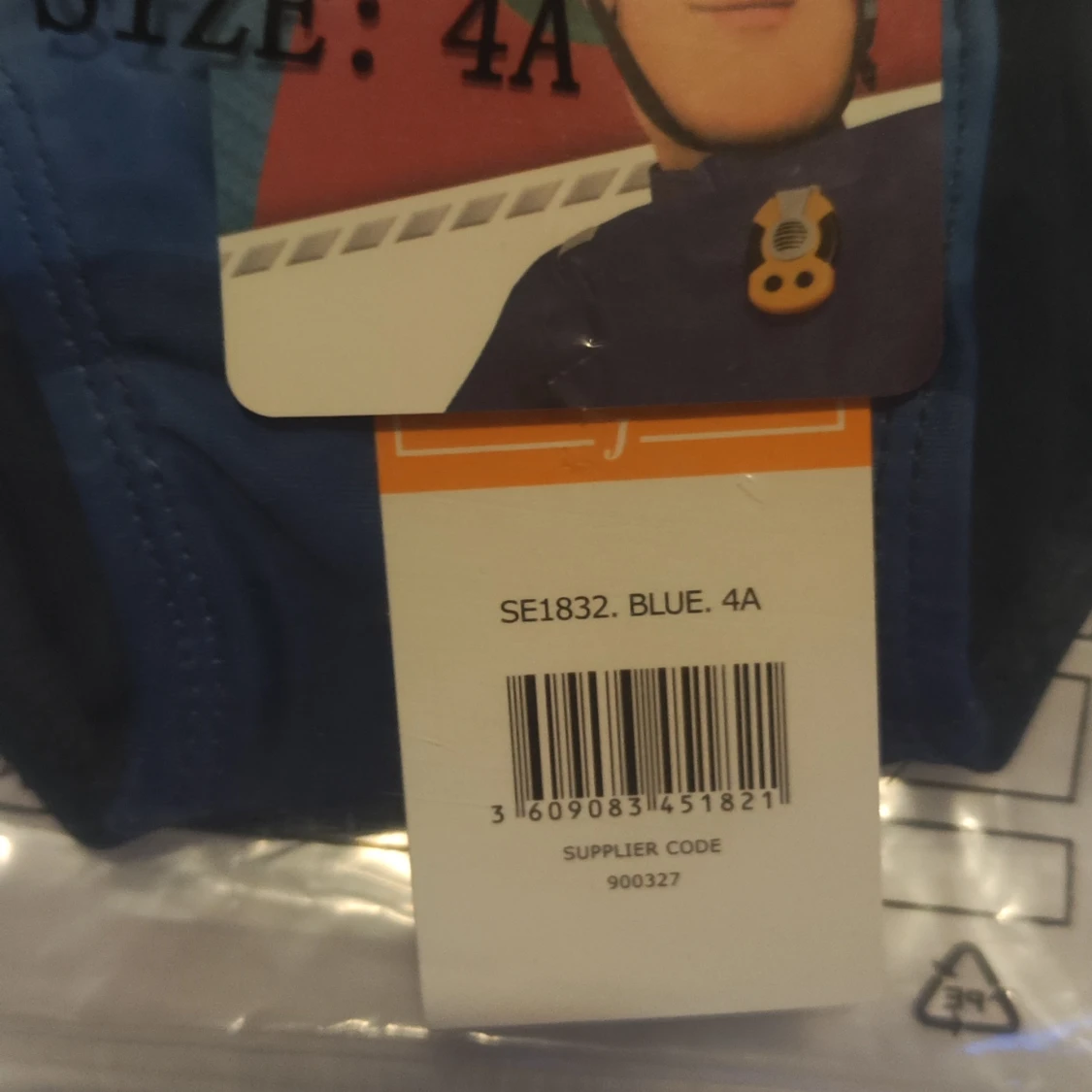 Nya Fireman Sam badbyxor för barn 3-4år  storlek 98/104 - 90