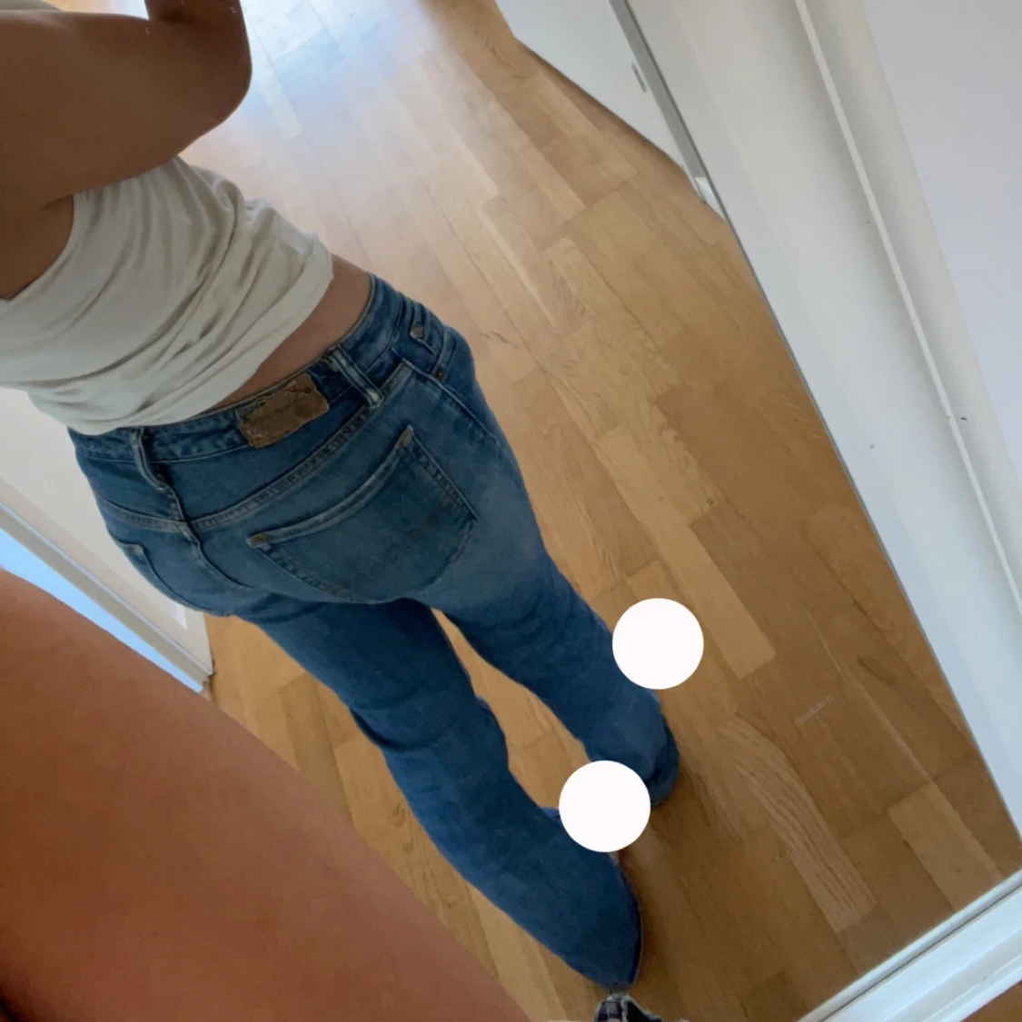 Lågmidjade jeans - 90