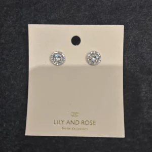 Lily and rose  - Örhängen från Lily rose. Vita stenar med silver metall. 349:- Helt nya