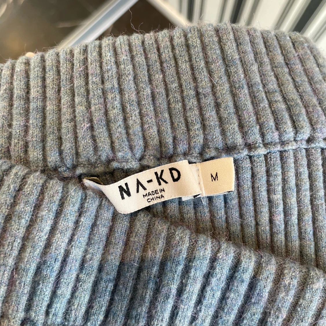 Stickad midikjol - 91