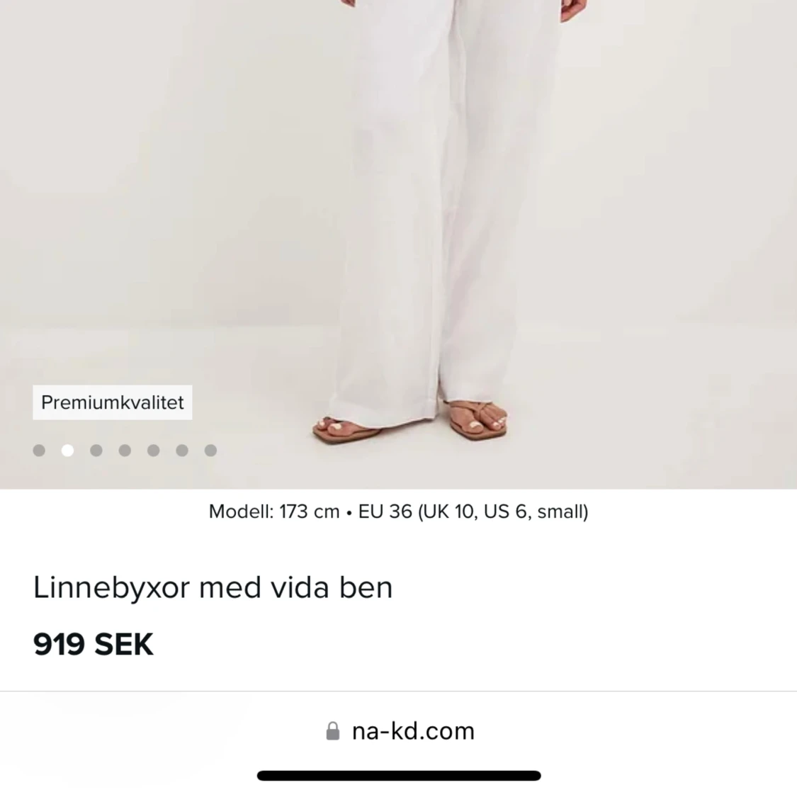 Linnebyxor från NAKD - 91