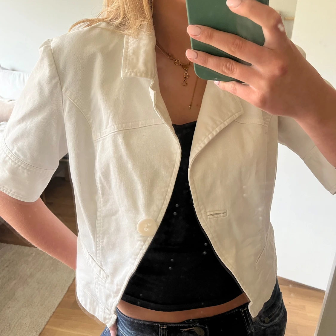 Trekvartsärmad jacka