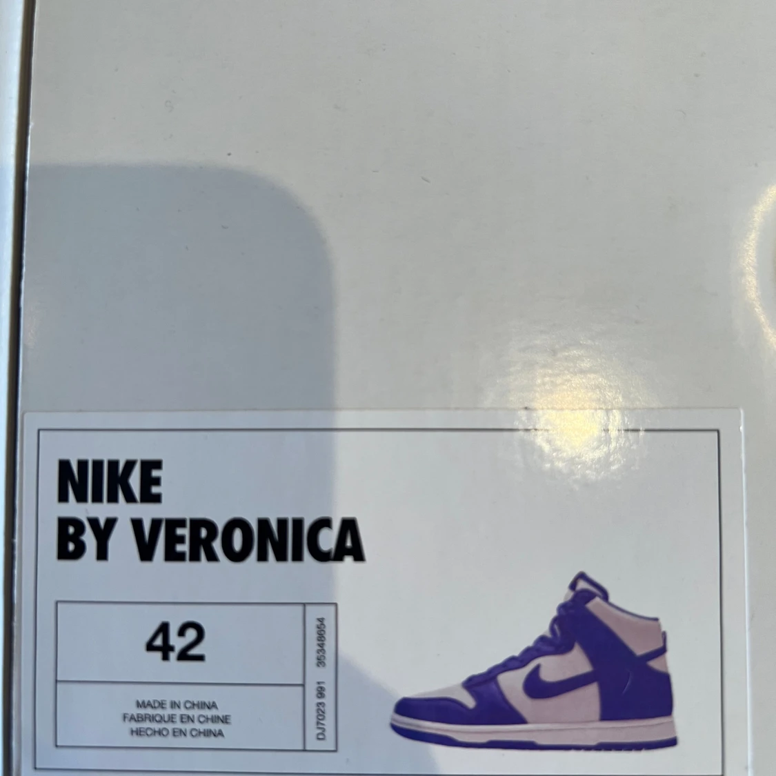 Blå/Vit Nike dunk high - 91