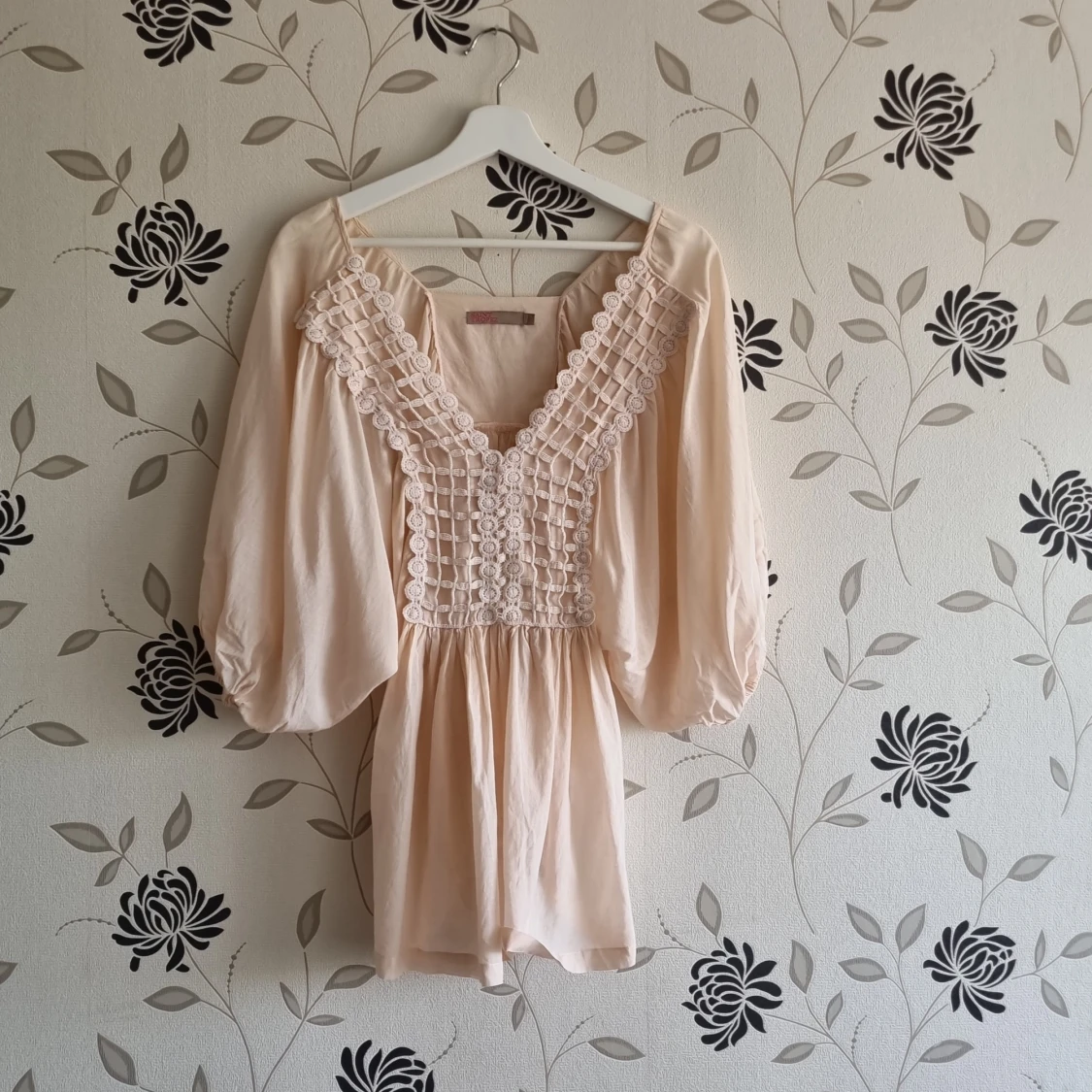 Saint tropez, rosa/beige/peach, topp/blus/tröja, Strl: S/36, 