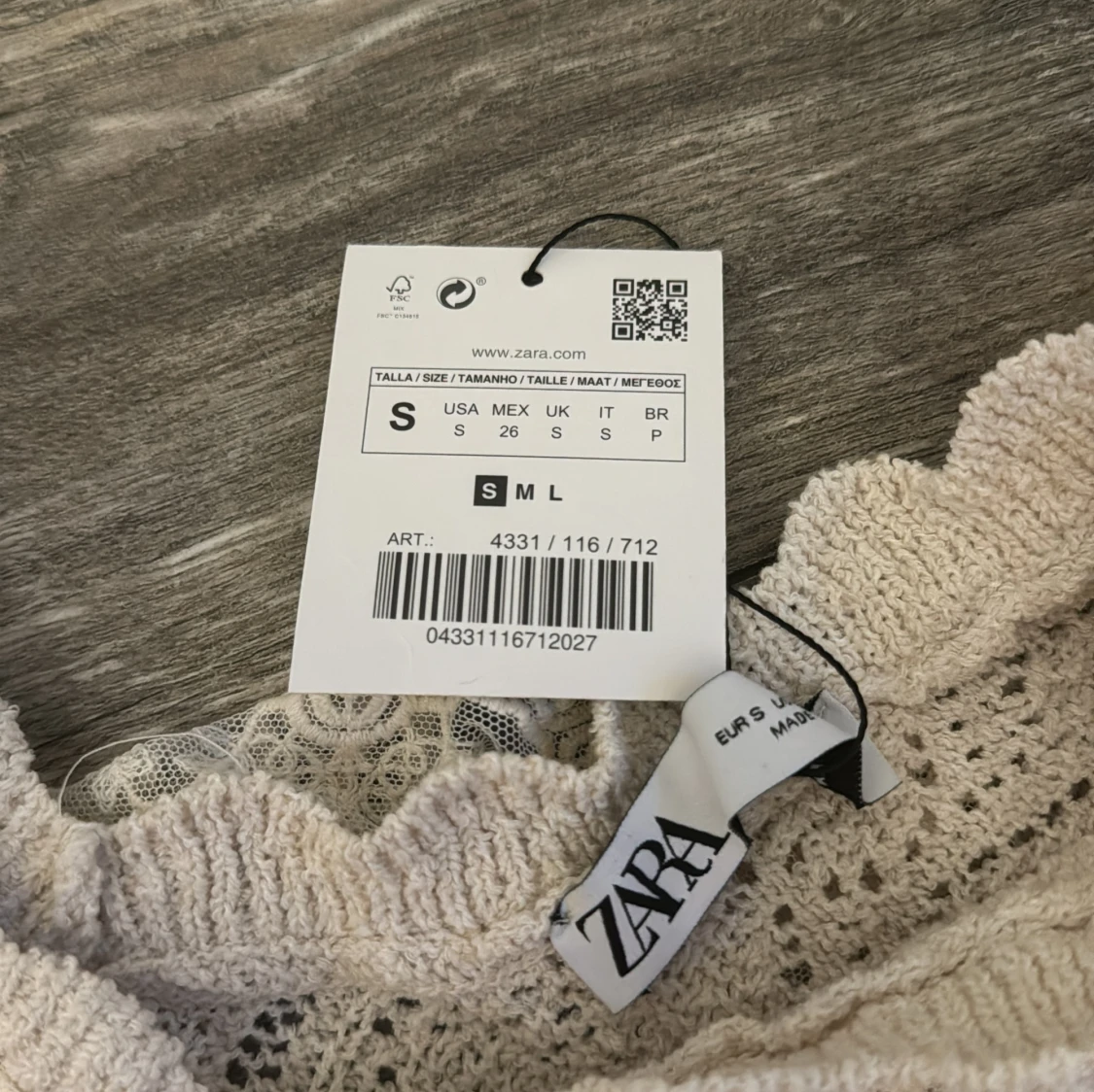 Zara volang tröja - 90