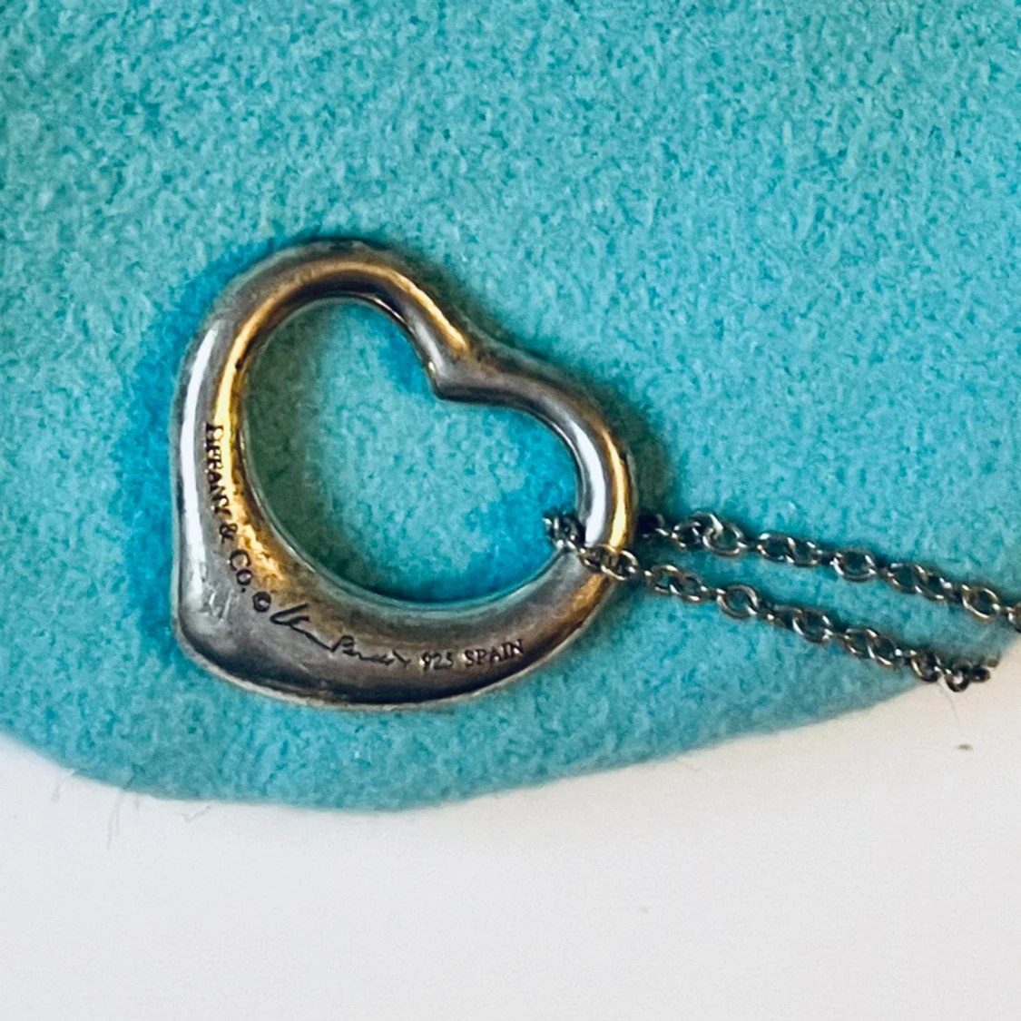 Tiffany & Co silverhalsband med diamanter  - 91