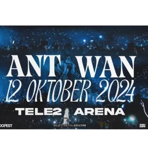 Antwan - Säljer två, eventuellt fyra, sittplatser till antwan 800kr/st. Skriv för mer info❣️