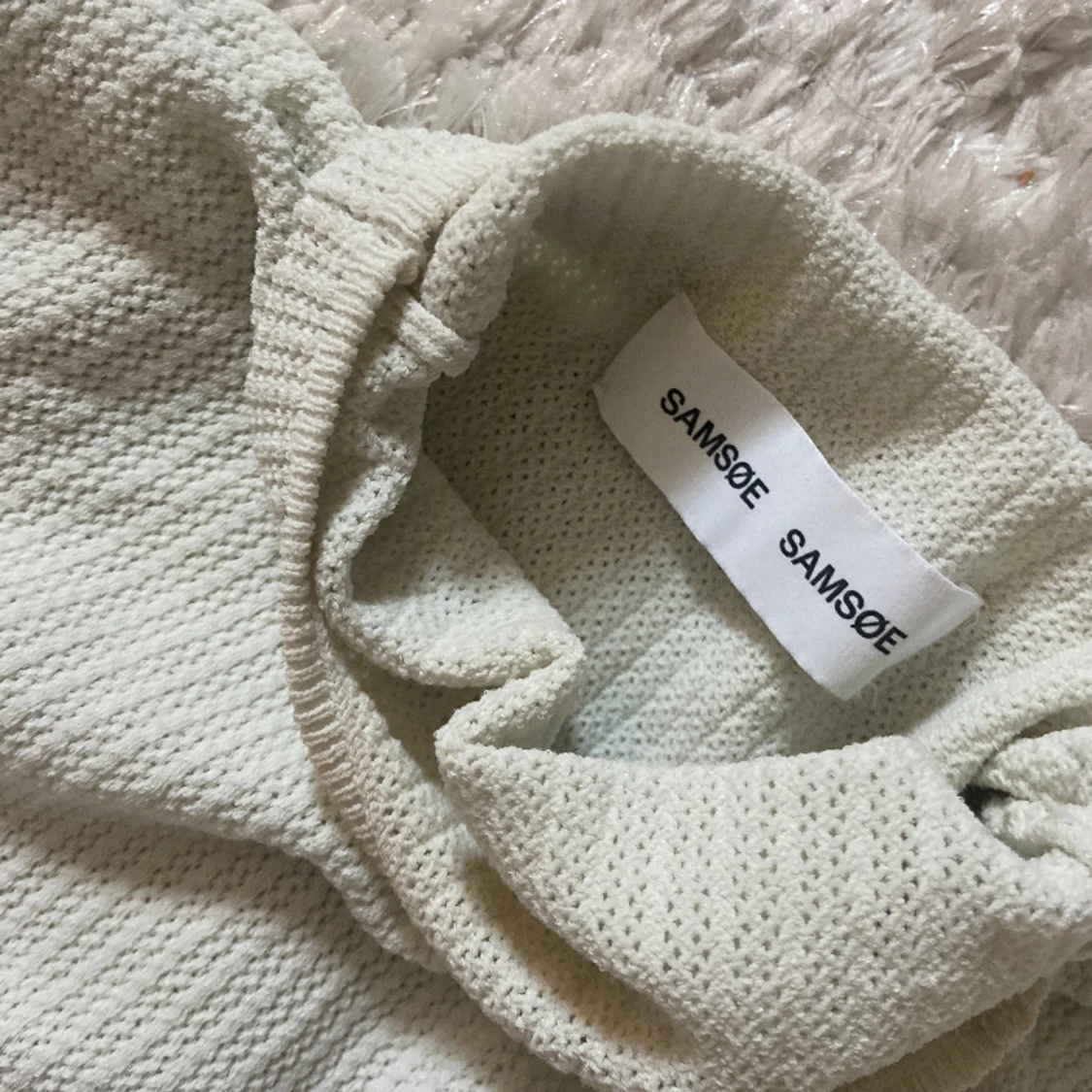 Mintgrön Samsøe Samsøe topp - 91