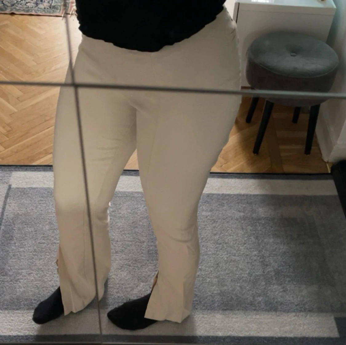 Kostymbyxor med slits  - 90