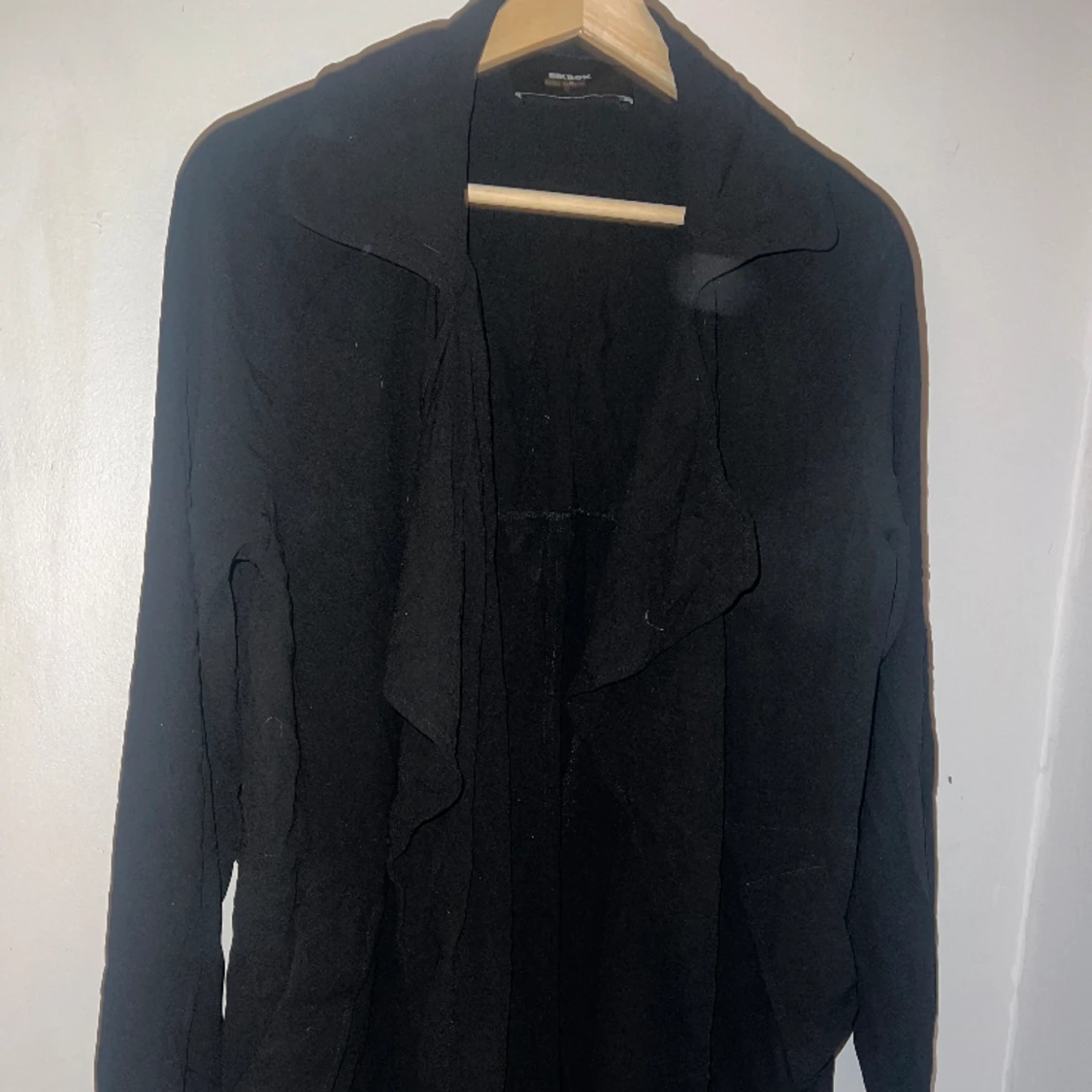 Tunn kappa Svart S  - 90