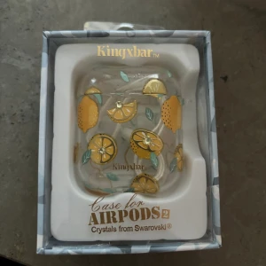 AirPods skal  - Somrigt AirPods skal med citroner 🍋 passar AirPods 1 och 2