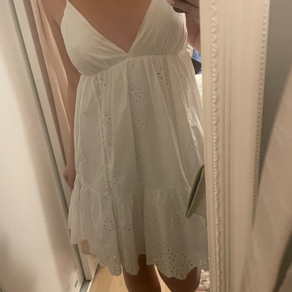 Vit klänning - 90
