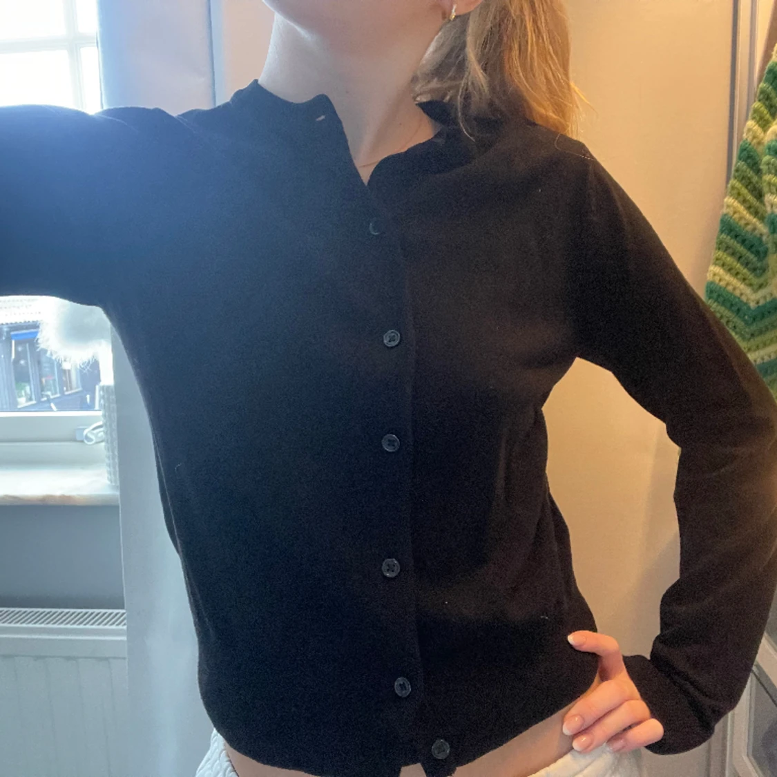 Svart kofta