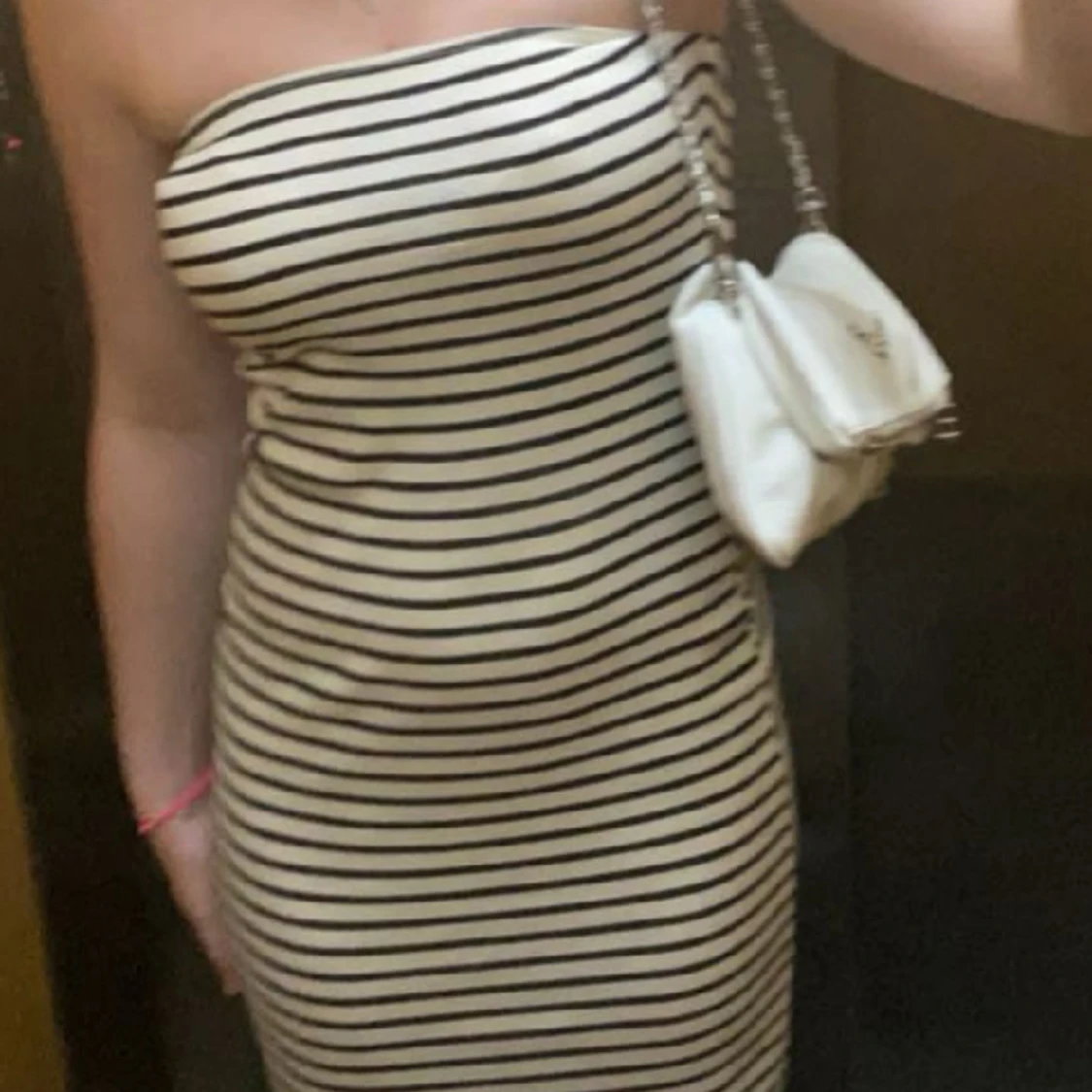 Randig klänning  - 90