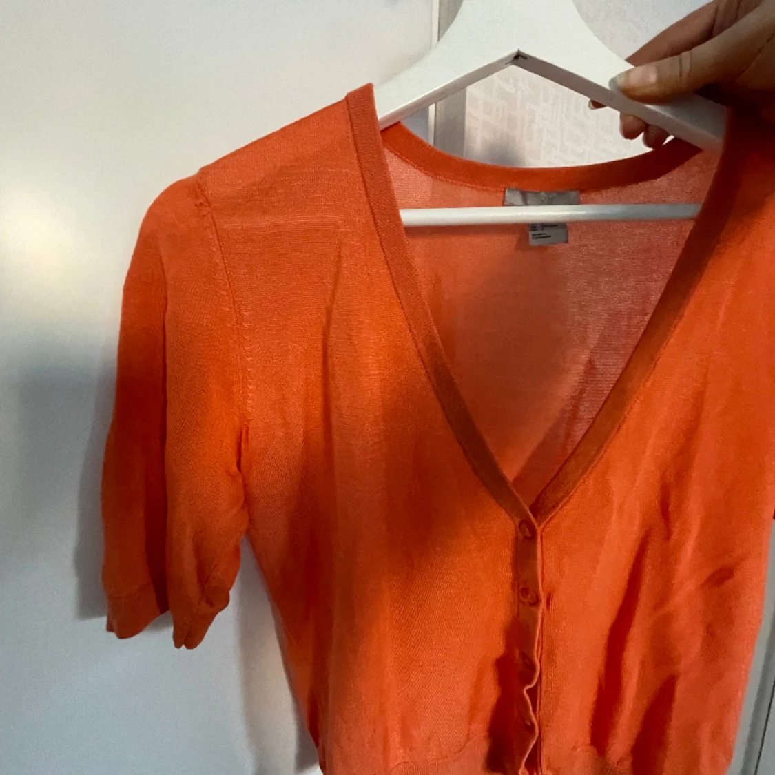 kortärmad kofta korall - 91