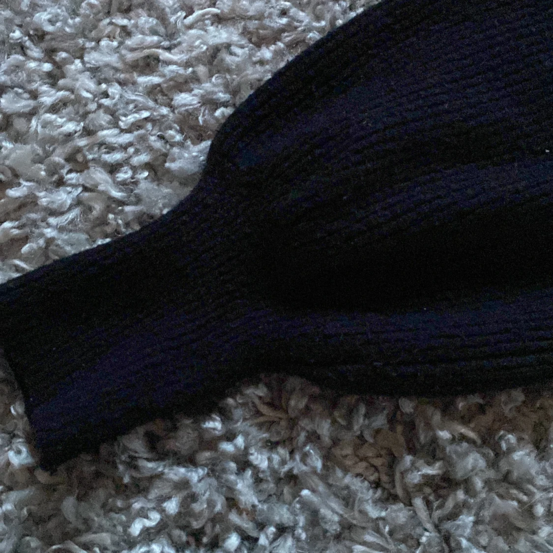 Svart stickad tröja🖤 - 91