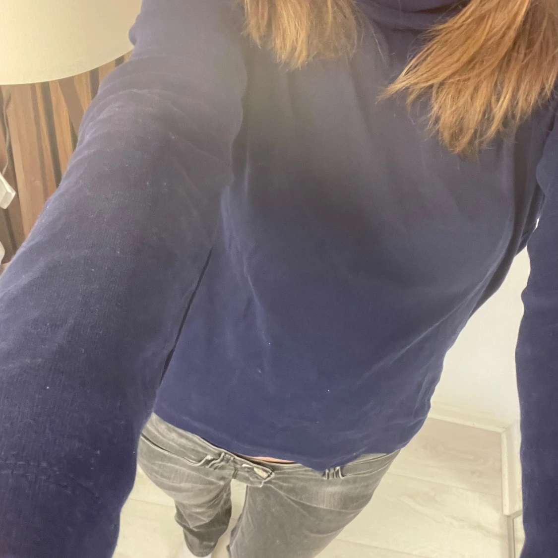 Design tröja marinblå🫶 - 91