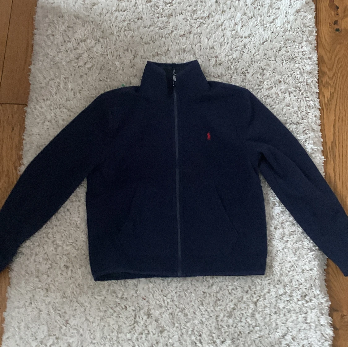 Ralph lauren full zip fliströja nyskick