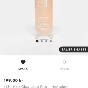 Elf  - Använt den typ 5 gånger men gillar inte ens glowy smink så vet inte varför jag köpte den. Skriv vid frågor ❤️