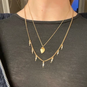 Blixt halsband - Nu säljer jag detta fina halsband med blixtar, som har används några fåtals gånger, men inget slit. Halsbandet kan vara i olika länder, som längst på bilden. Köparen står för frakten!