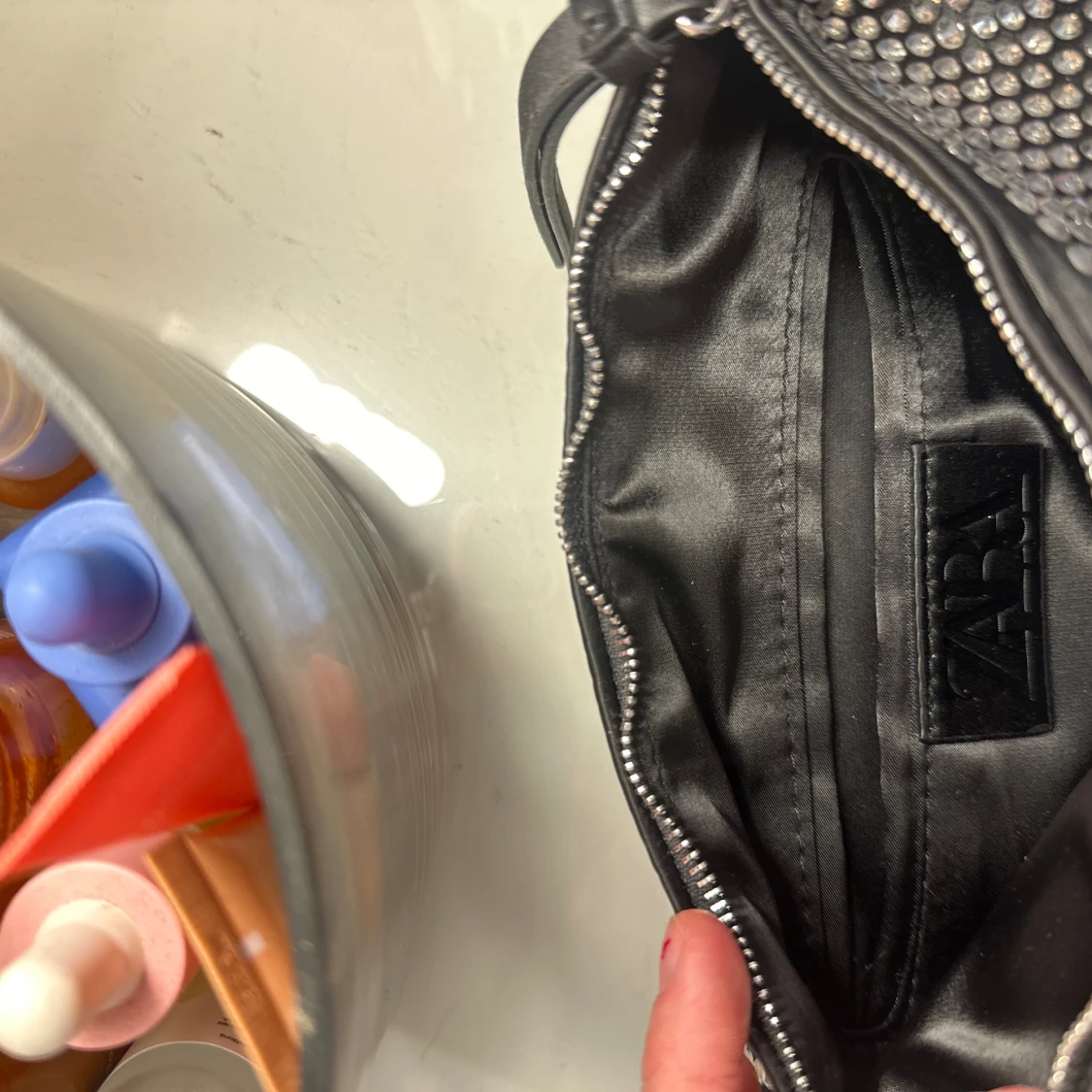 ny zara glitter väska! - 90