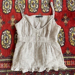 Linne - Jättesött rutigt linne från Brandy Melville, endast testad!