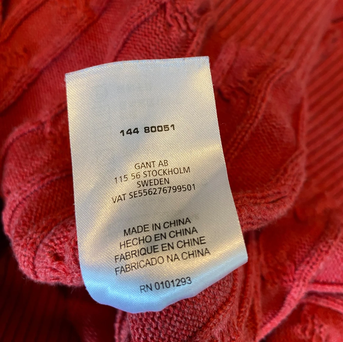 Gant långärmad stickad - 93