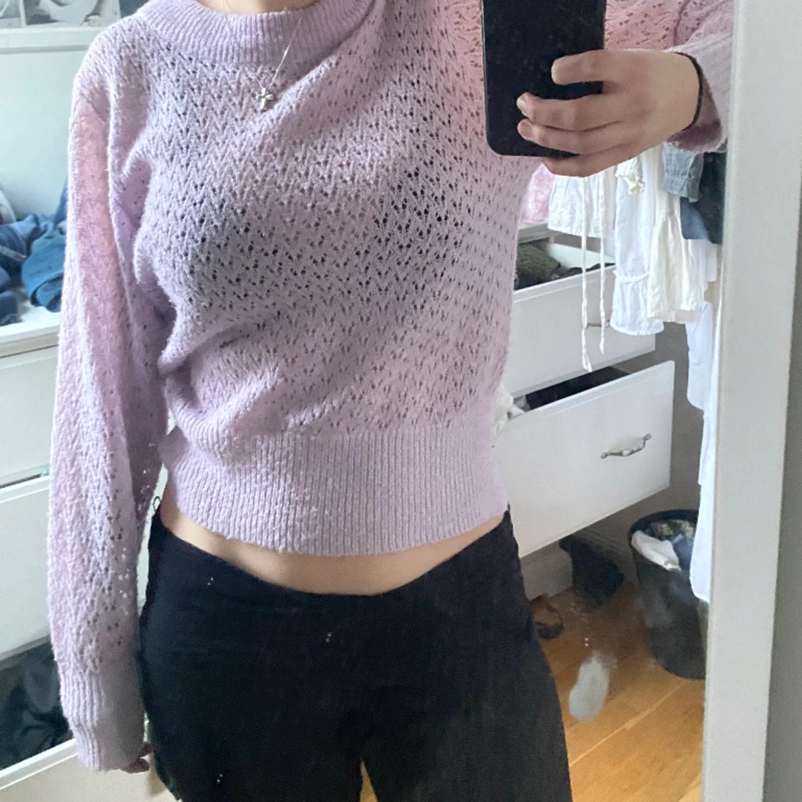 Stickad tröja  - 90