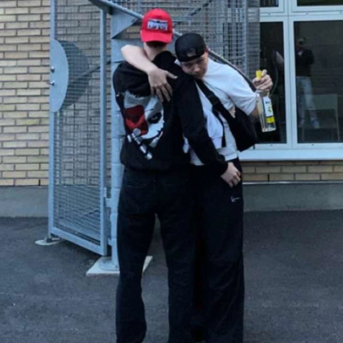 Joker zip hoodie rhinestone - 91