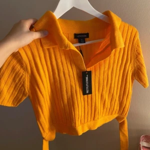 Stickad topp - Storlek S, passar även M! Oanvänd med prislapp 🫶🏼