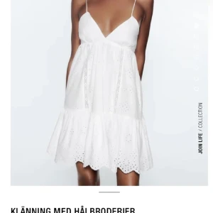 Zara klänning - Söt zara klänning, passar perfekt till sommaren!💗 använd fåtal ggr😇