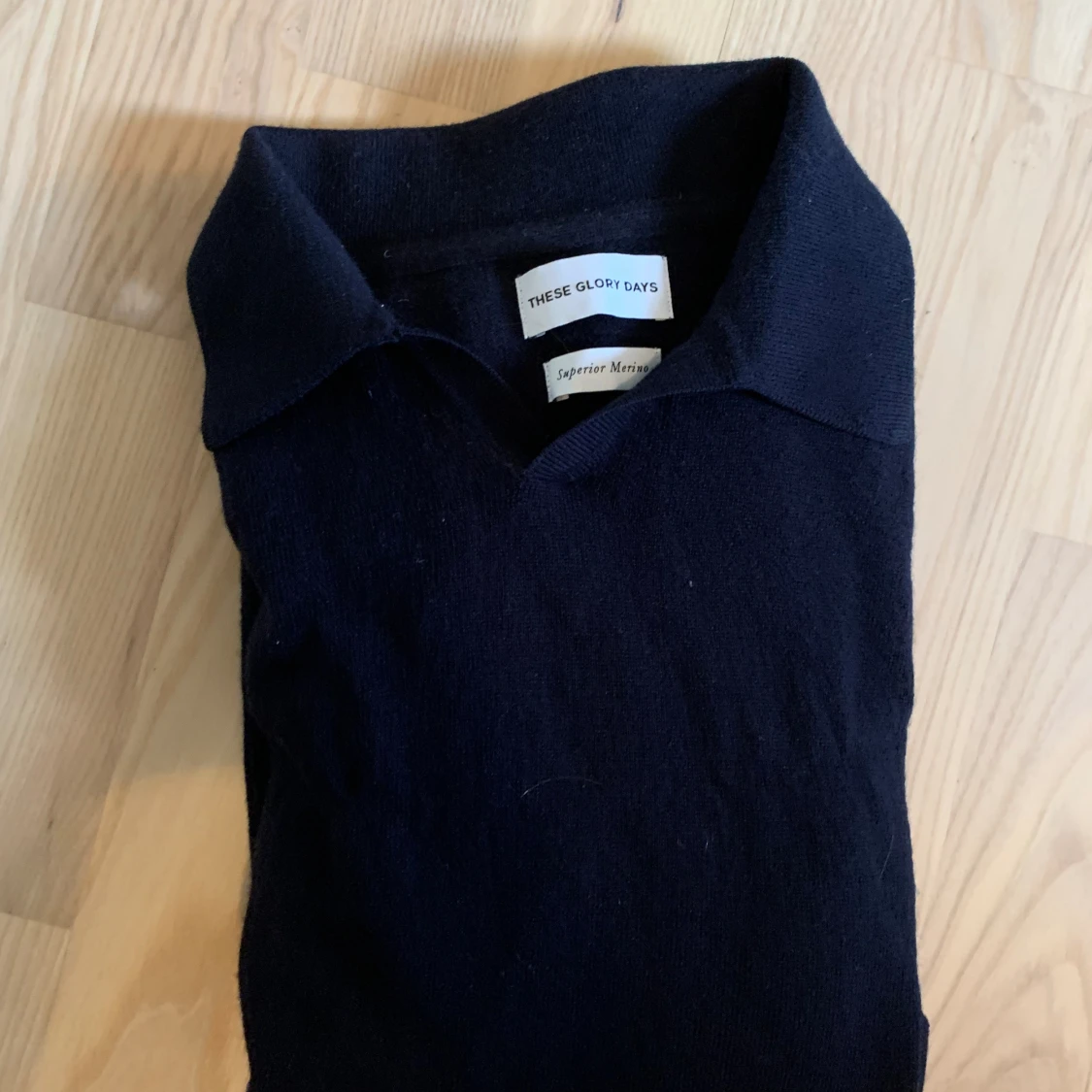 These glory days - långärmad piké stickad - 90