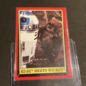 Star Wars vintage Samlar Kort 1977 - Fint kort skickas i sleeve och toploader.  Se fler annonser 👇👇👇