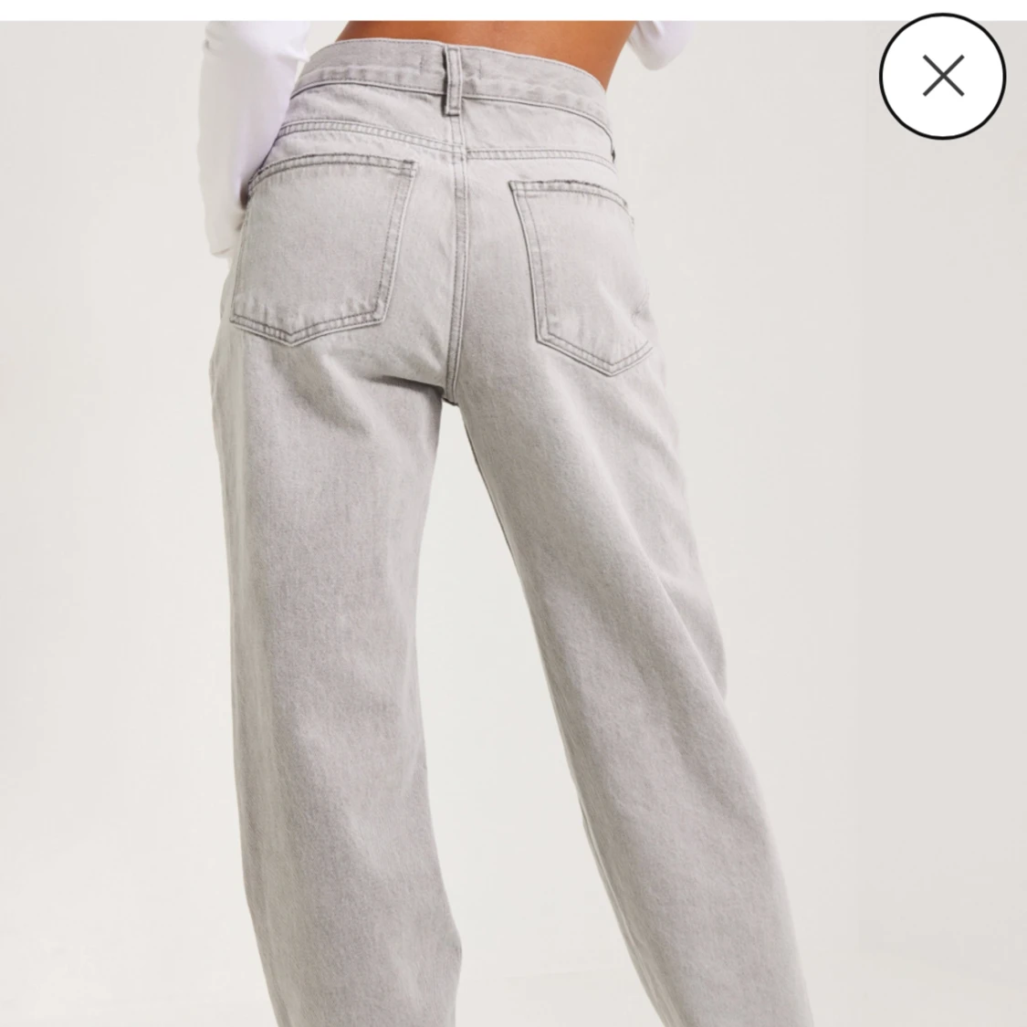 Low straight jeans  - 90