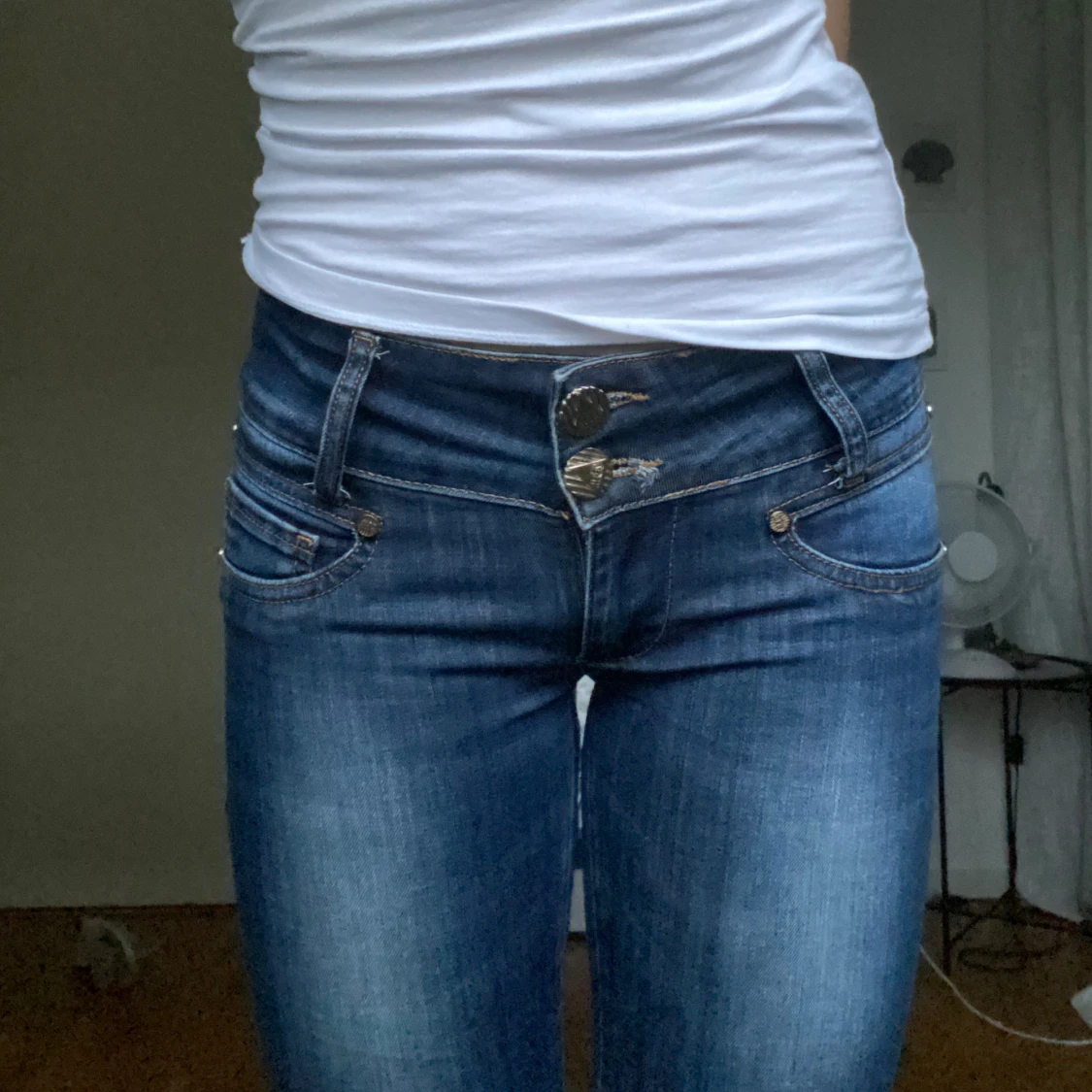 Lågmidjade jeans  - 91