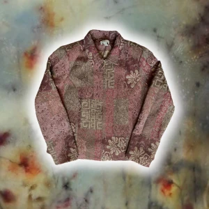 Boohoo tunn jacka  - Mönstrad vintage sommar jacka!! Sjukt fin med unika detaljer :)) storlek L👽