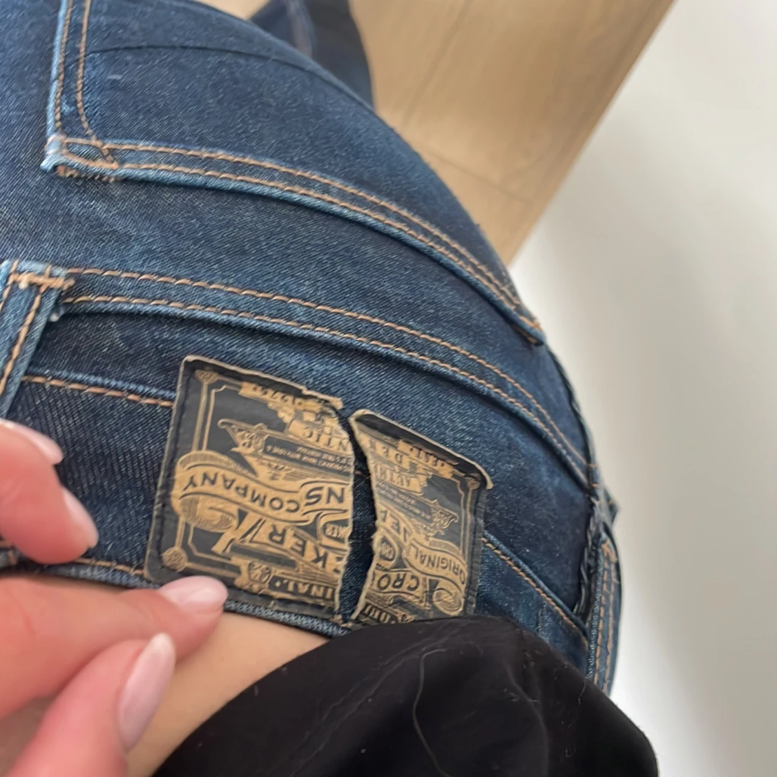 Lågmidjade jeans  - 92