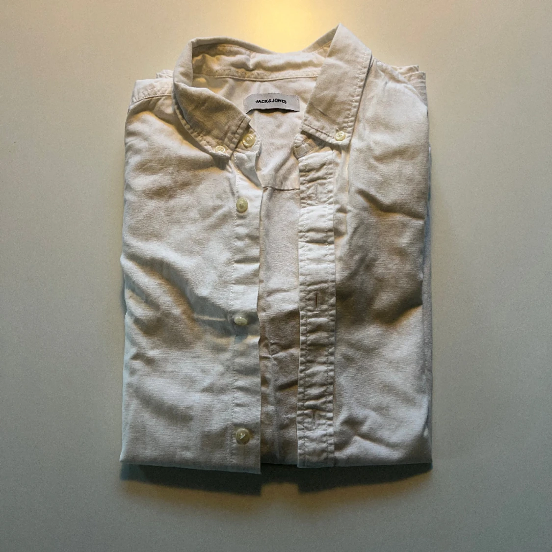 Skjorta kortärmad vit Jack & Jones