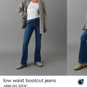 Low waist booutcut jeans från Gina. Aldrig använda, inga defekter köpta i november