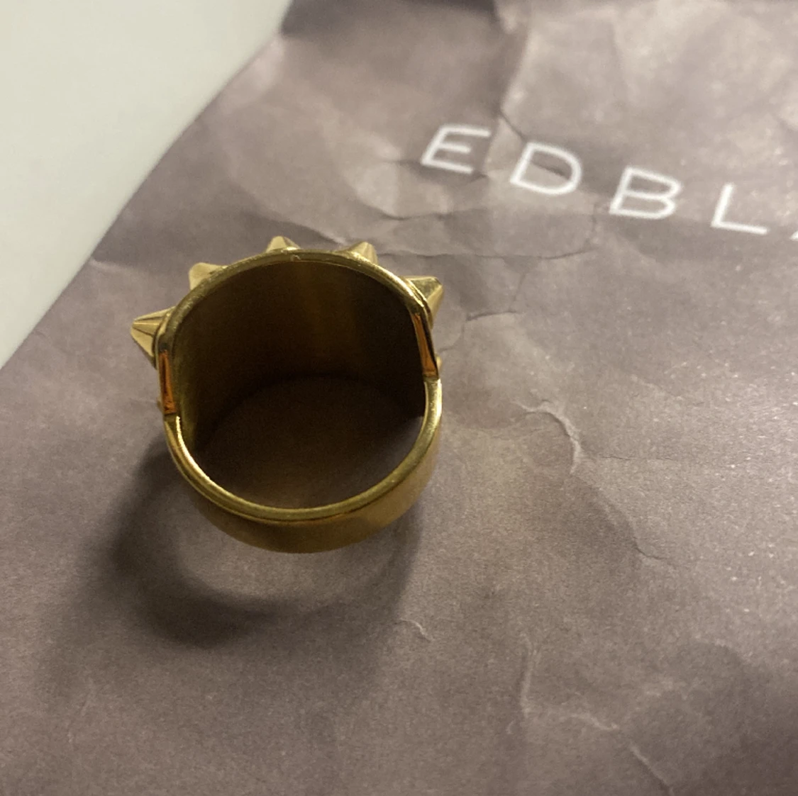 Edblad ring i guld  - 90