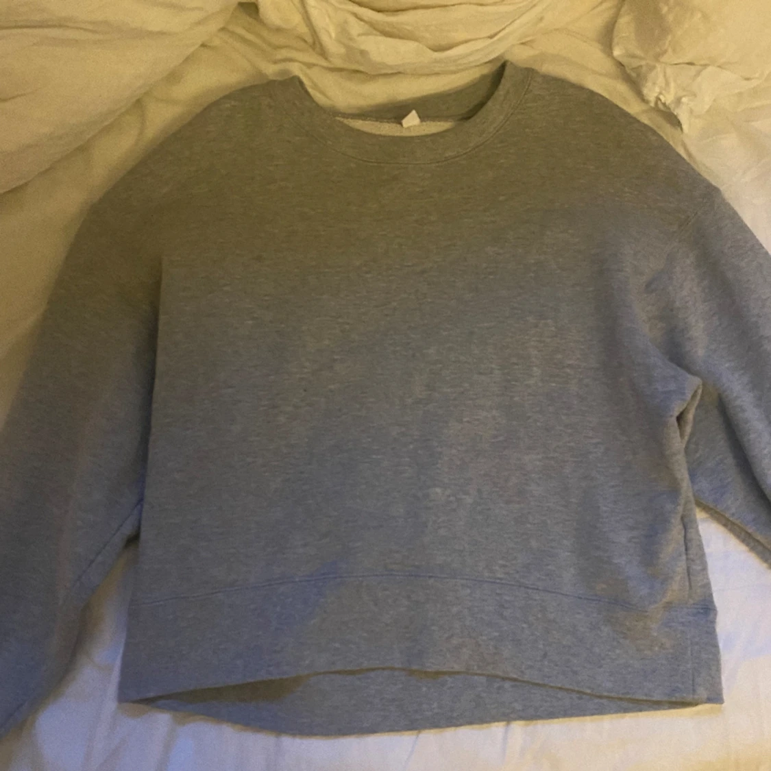 Grå college tröja - 90