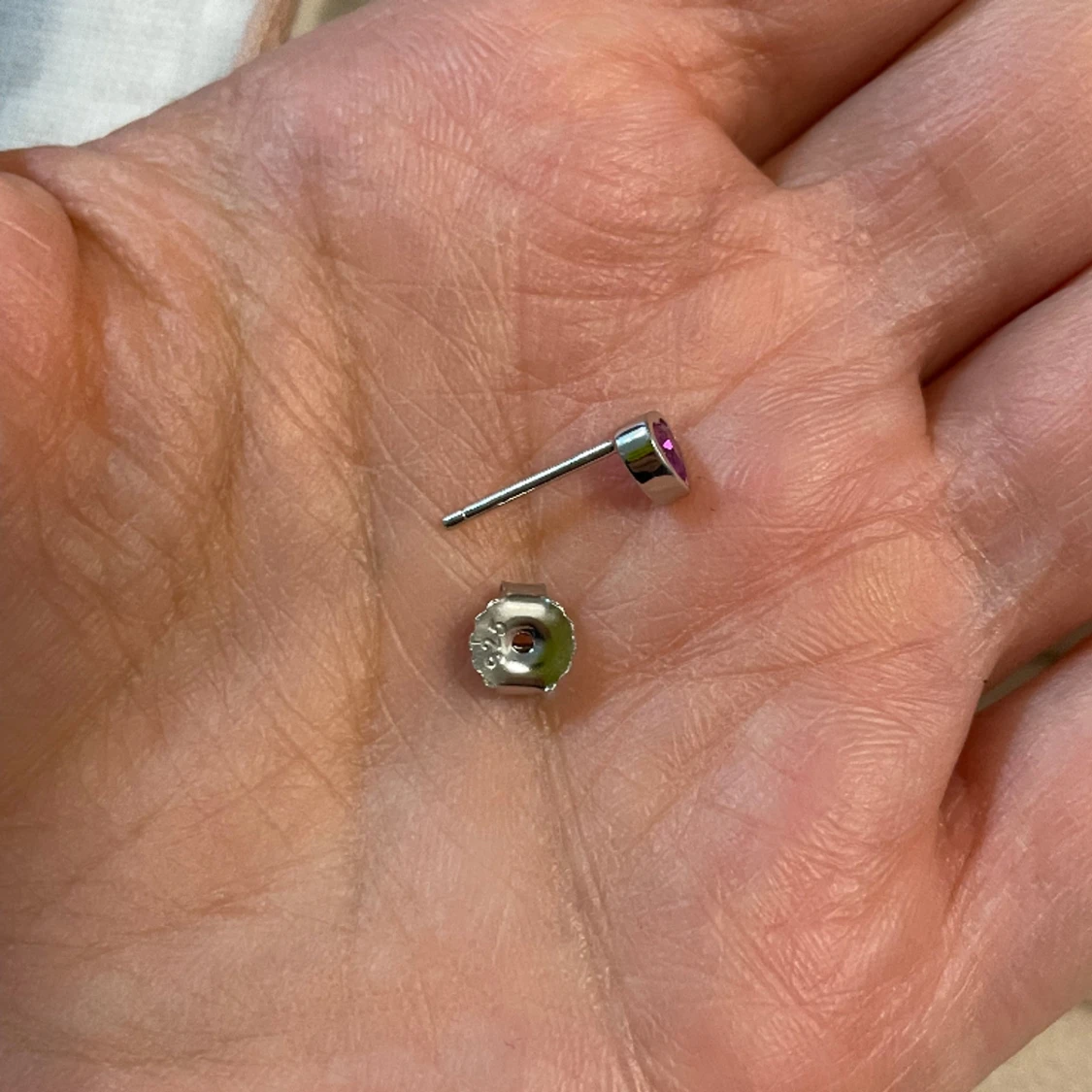 Äkta silver örhängen  - 90