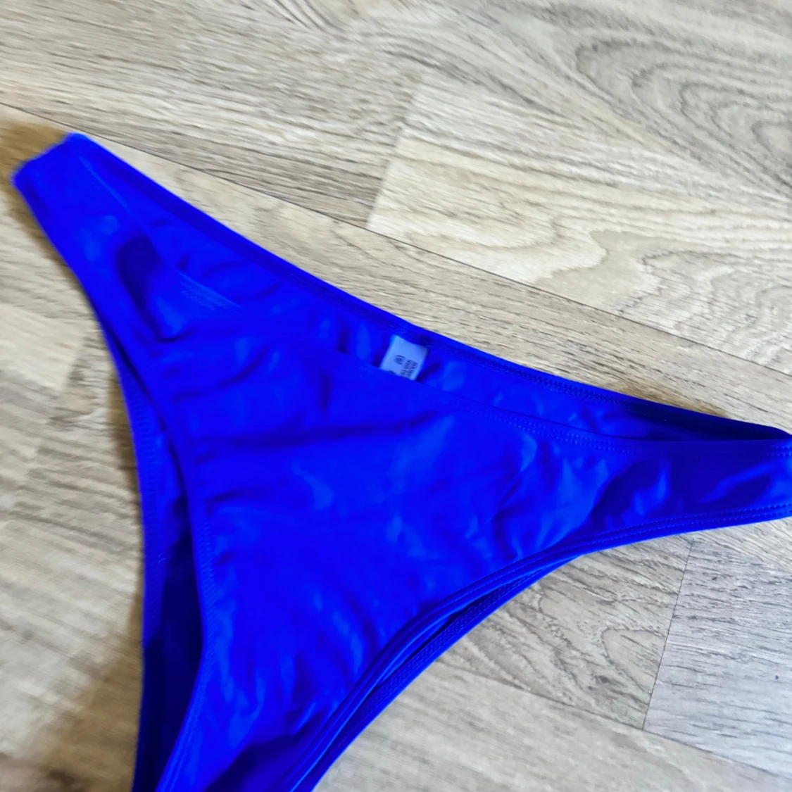 Blå bikiniunderdel - 90