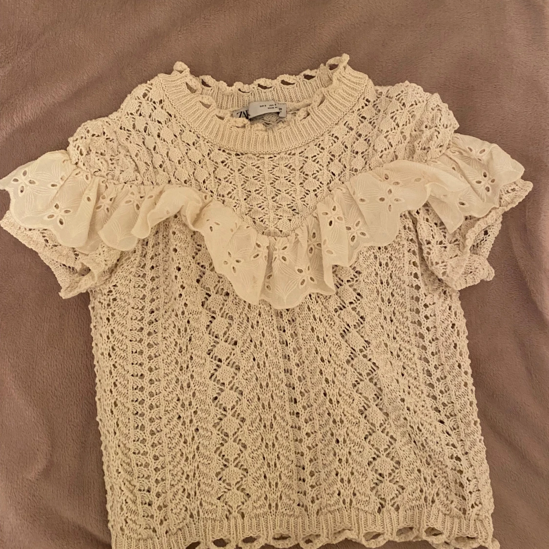 Stickad blus  - 90