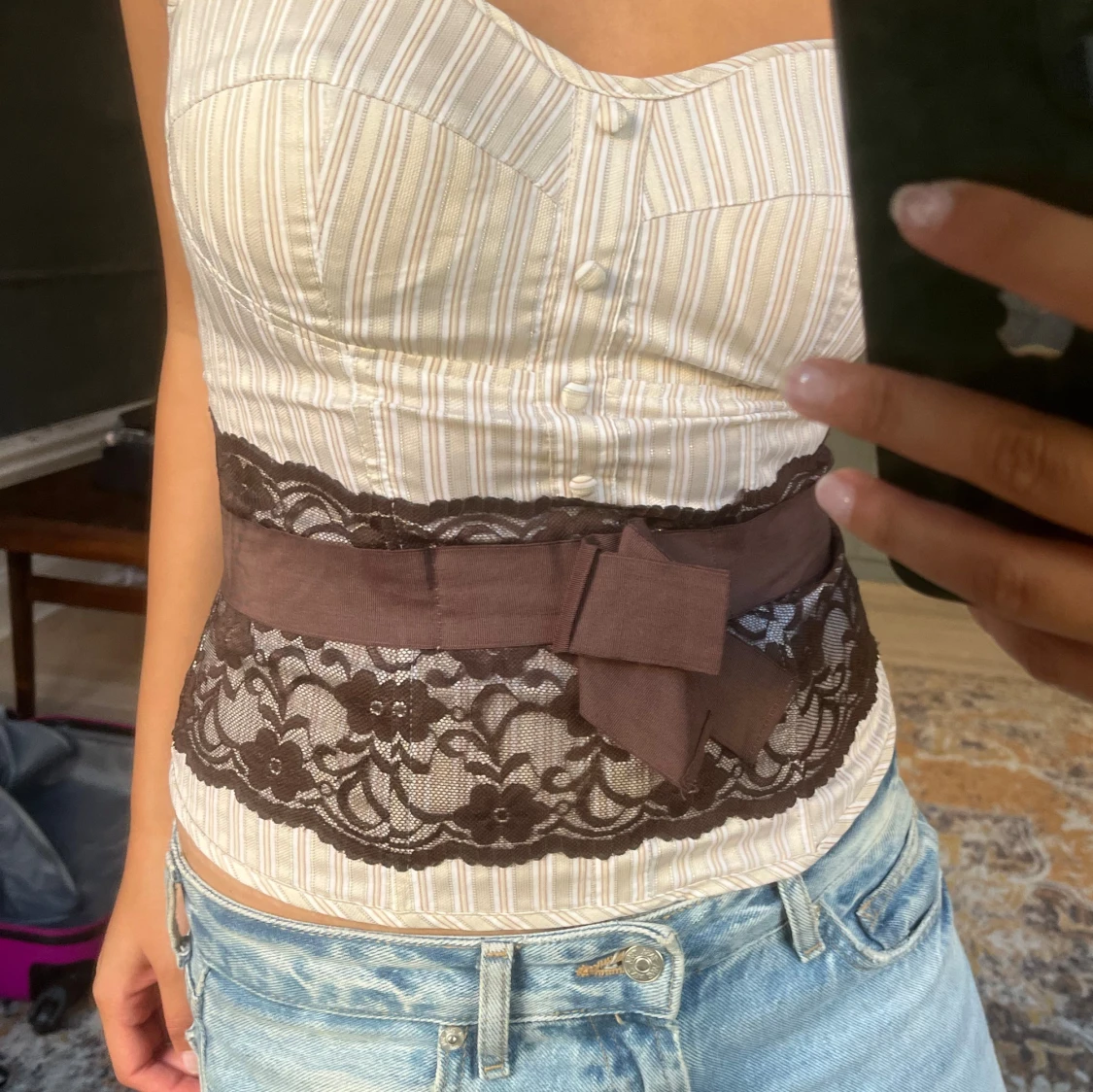 Korsett topp - 28