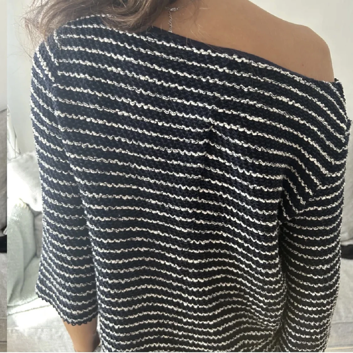 Trekvartsärm tröja - 90